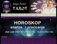 Tablet Screenshot of majapanic-tarot.com